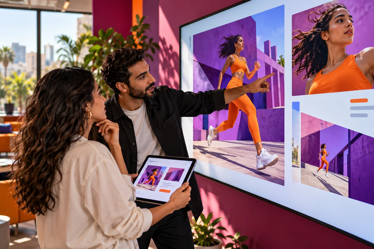 Illustrative digital advertising campaign review